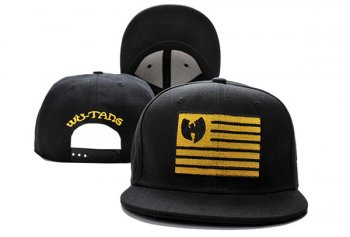 Best Selling Hats Wu Tang Snapback in Black Yellow,cheapest price,top brands,unique design Snapbacks/Hats/Caps