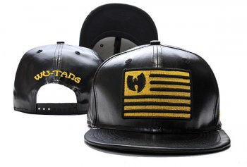 Best Selling Hats Wu Tang Snapback in Coal Black Yellow,Huge Discount,luxuriant in design,timeless design Snapbacks/Hats/Caps