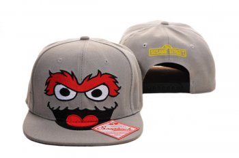 Best Selling Hats Cartoon Style Snapback in Light Gray,Superior Quality,fashionable design,Discount Snapbacks/Hats/Caps