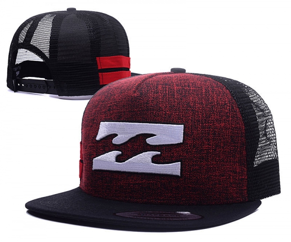 Best Selling Hats Billabong Snapback in Wine Red Black,outlet boutique,Authorized Site,classic fashion trend Snapbacks/Hats/Caps