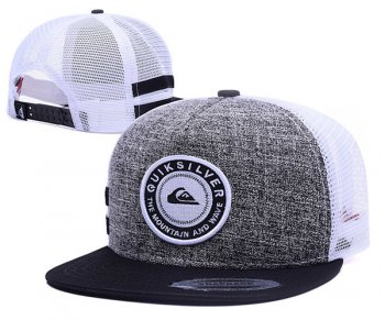 Best Selling Caps Quiksilver Snapback in Gray White Black,best value,wide varieties,prestigious Snapbacks/Hats/Caps