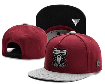 Hot Sale Brand Hats Cayler Sons Snapback Bright Ideas in Wine Red Gray,Authorized Site,wholesale price,stylish Snapbacks/Hats/Caps