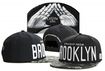 Hot Sale Brand Hats Cayler Sons Snapback Brooklyn in Black Camo Green,official authorized store,newest collection,attractive design Snapbacks/Hats/Caps