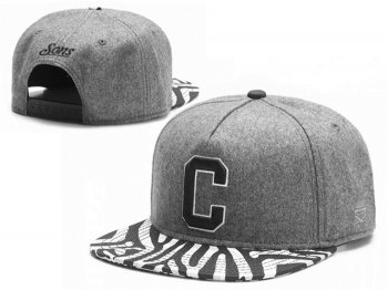 Hot Sale Brand Hats Cayler Sons Snapback C in Gray White Stripes,stylish,wholesale price,Outlet Factory Online Store Snapbacks/Hats/Caps