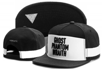 Hot Sale Brand Hats Cayler Sons Snapback Ghost Phantom Wraith in Black White,Outlet on Sale,Free Shipping,delicate colors Snapbacks/Hats/Caps