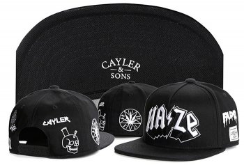 Hot Sale Brand Hats Cayler Sons Snapback Haze in Coal Black,Clearance Prices,Biggest Discount,fantastic Snapbacks/Hats/Caps