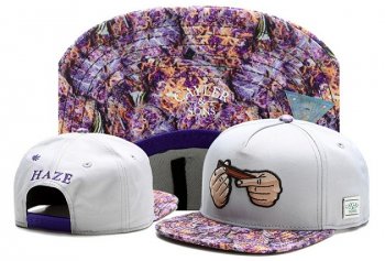 Hot Sale Brand Hats Cayler Sons Snapback Haze in White Purple,Outlet Store,Wholesale,UK Cheap Sale Snapbacks/Hats/Caps