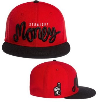 Hot Sale Brand Hats Cayler Sons Snapback Money in Red Black,Official supplier,Discount Sale,Best Prices Snapbacks/Hats/Caps