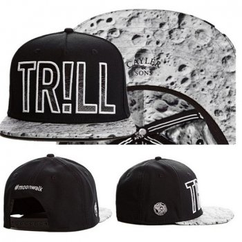 Hot Sale Brand Hats Cayler Sons Snapback Moonwalk in Black Gray,Buy Online,stable quality,reliable quality Snapbacks/Hats/Caps