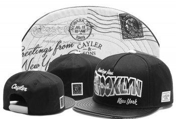 Hot Sale Brand Hats Cayler Sons Snapback New York in Black Coal,Official supplier,vast selection,100% Satisfaction Guarantee Snapbacks/Hats/Caps