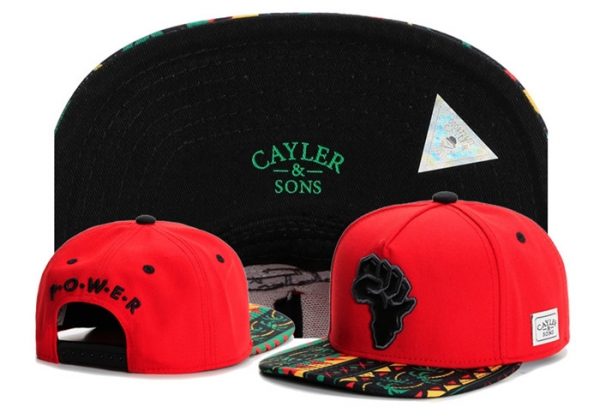 Hot Sale Brand Hats Cayler Sons Snapback Power in Red Colorful,Colorful And Fashion-Forward,UK Discount Online Sale,cheapest price Snapbacks/Hats/Caps