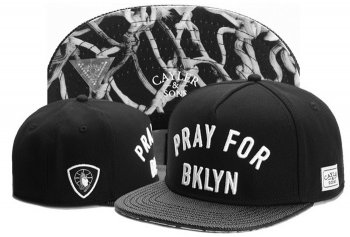 Hot Sale Brand Hats Cayler Sons Snapback Pray For BKLYN in Black Gray,attractive design,Wholesale Online USA,Best Prices Snapbacks/Hats/Caps