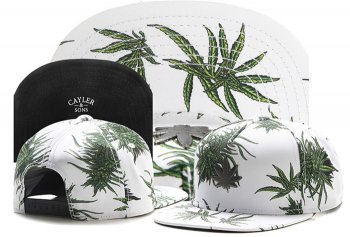 Best Selling Caps Cayler Sons Snapback Beige Dark Green Leaves,New York,Largest Fashion Store,accessories Snapbacks/Hats/Caps