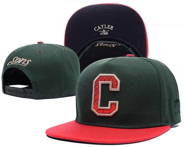 Best Selling Caps Cayler Sons Snapback C in Dark Green Red,Save up to 80%,outlet for sale,Official UK Stockists Snapbacks/Hats/Caps