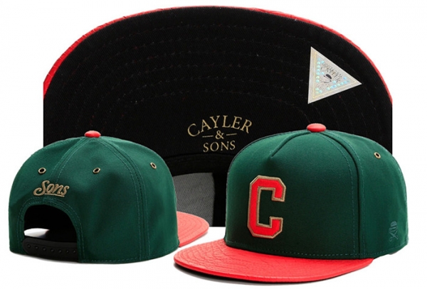 Best Selling Caps Cayler Sons Snapback C in Green Red,discount shop,Free and Fast Shipping,hot sale Online Snapbacks/Hats/Caps