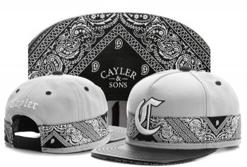 Best Selling Caps Cayler Sons Snapback Gray with Black Grids,100% Satisfaction Guarantee,luxurious Collection,Outlet Snapbacks/Hats/Caps