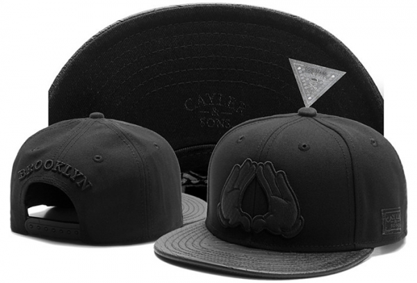 Best Selling Caps Cayler Sons Snapback Hand in Coal Black,Classic Styles,Retailer,USA Cheap Sale Snapbacks/Hats/Caps