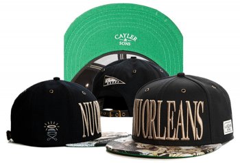 Best Selling Caps Cayler Sons Snapback in Black Gold Logo,luxuriant in design,reasonable sale price,finest selection Snapbacks/Hats/Caps