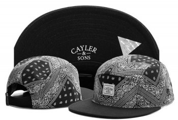 Best Selling Caps Cayler Sons Snapback in Black Gray Grids,Classic Styles,Hot Sale,UK Factory Outlet Snapbacks/Hats/Caps