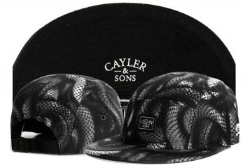 Best Selling Caps Cayler Sons Snapback in Black Gray Snake Stripes,unique,Official,stylish Snapbacks/Hats/Caps