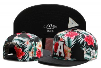 Best Selling Caps Cayler Sons Snapback in Black Green Red Flower,catalogo,recognized brands,recognized brands Snapbacks/Hats/Caps