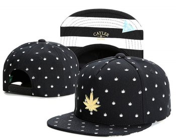 Best Selling Caps Cayler Sons Snapback in Black White Leaves,recognized brands,online leading retailer,world-wide renown Snapbacks/Hats/Caps