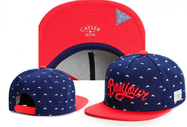 Best Selling Caps Cayler Sons Snapback in Blue Red White Points,high-tech materials,genuine,attractive price Snapbacks/Hats/Caps