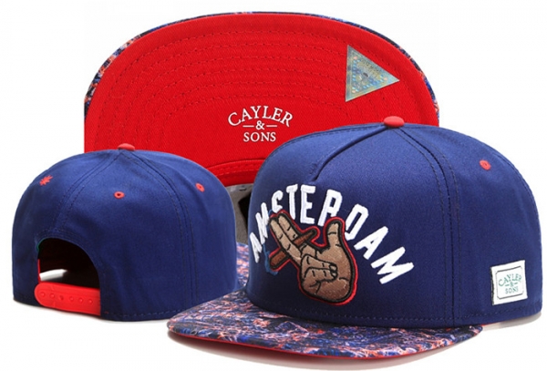 Best Selling Caps Cayler Sons Snapback in Blue Red,classic fashion trend,Various Colors,Authentic Snapbacks/Hats/Caps