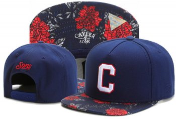 Best Selling Caps Cayler Sons Snapback in Dark Blue Red Flower,Top Designer Collections,100% high Quality Guarantee,largest collection Snapbacks/Hats/Caps