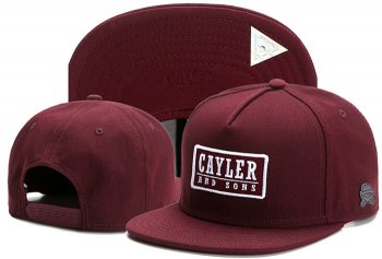 Best Selling Caps Cayler Sons Snapback in Dark Wine Red,UK Factory Outlet,premier fashion designer,catalogo Snapbacks/Hats/Caps