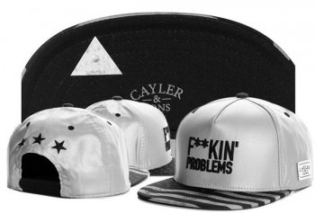 Best Selling Caps Cayler Sons Snapback in White Black Gray Stripes,premier fashion designer,Top Designer Collections,classic fashion trend Snapbacks/Hats/Caps