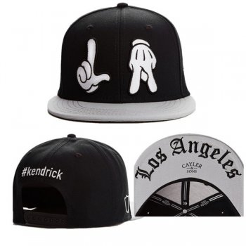 Best Selling Caps Cayler Sons Snapback Los Angeles in Black Beige,Outlet Online,Quality Design,SAVE OFF Snapbacks/Hats/Caps