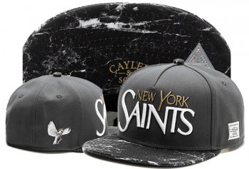 Best Selling Caps Cayler Sons Snapback New York Saints in Gray,free delivery,accessories,largest collection Snapbacks/Hats/Caps