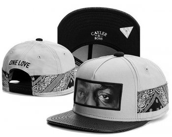 Best Selling Caps Cayler Sons Snapback One Love in Gray Black,100% authentic,innovative design,cheapest price Snapbacks/Hats/Caps