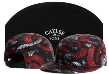 Best Selling Caps Cayler Sons Snapback Snake Stripes in Red Black,Clearance,wholesale price,reliable reputation Snapbacks/Hats/Caps