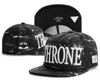 Best Selling Caps Cayler Sons Snapback Throne in Black Stripes,UK store,worldwide shipping,popular stores Snapbacks/Hats/Caps