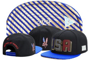 Best Selling Caps Cayler Sons Snapback USA in Black Blue,online leading retailer,official shop,Outlet Store Snapbacks/Hats/Caps