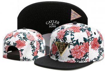 Best Selling Caps Cayler Sons Snapback White Red Flower Black,Elegant Factory Outlet,authorized dealers,The Most Fashion Designs Snapbacks/Hats/Caps