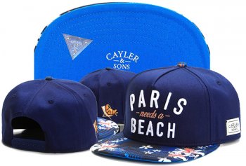 Best Selling Caps Cayler Sons Snapback with Paris in Dark Blue,online leading retailer,Lowest Price Online,Official supplier Snapbacks/Hats/Caps