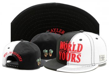 Best Selling Caps Cayler Sons Snapback Wold Yours in Black White,timeless design,outlet for sale,outlet store sale Snapbacks/Hats/Caps