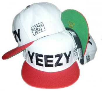 Best Selling Caps Cayler Sons Snapback Yeezy in White Red,discount shop,Big discount on sale,quality and quantity assured Snapbacks/Hats/Caps