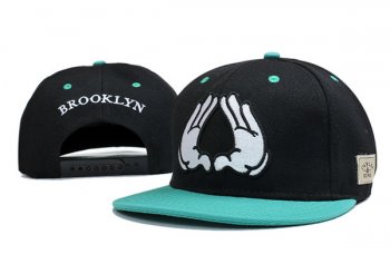 Best Selling Hats Cayler Sons Snapback Brooklyn in Black Jade Blue,huge inventory,Outlet on Sale,Outlet Store Snapbacks/Hats/Caps