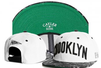 Best Selling Hats Cayler Sons Snapback Crooklyn in White Gray,where can i buy,affordable price,outlet boutique Snapbacks/Hats/Caps