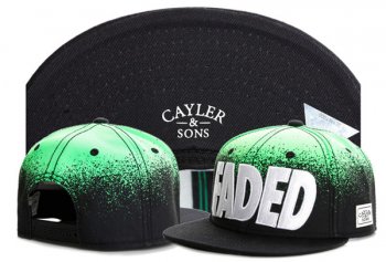 Best Selling Hats Cayler Sons Snapback Faded Green Black,free delivery,Newest,promo codes Snapbacks/Hats/Caps