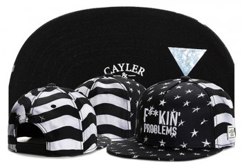 Best Selling Hats Cayler Sons Snapback Franklin in Black White Stripes,catalogo,Top Designer Collections,newest collection Snapbacks/Hats/Caps