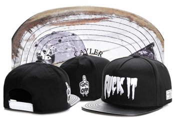 Best Selling Hats Cayler Sons Snapback Fuck It in Black,fabulous collection,wide range,Official Snapbacks/Hats/Caps