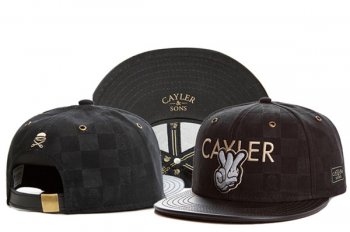 Best Selling Hats Cayler Sons Snapback Hand in Coal Black Grids,Online Store,Best Prices,beautiful in colors Snapbacks/Hats/Caps