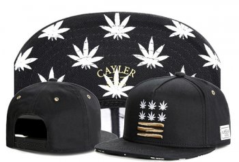 Best Selling Hats Cayler Sons Snapback in Black White Leaves,cheap prices,attractive design,super quality Snapbacks/Hats/Caps