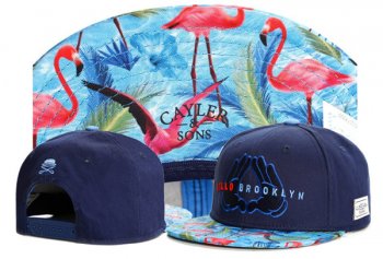 Best Selling Hats Cayler Sons Snapback in Dark Blue Jade Flower,reliable quality,entire collection,Best Prices Snapbacks/Hats/Caps