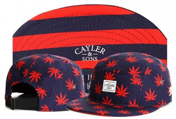 Best Selling Hats Cayler Sons Snapback in Dark Blue Red Leaves,Wholesale online,Best Selling Clearance,Retailer Snapbacks/Hats/Caps